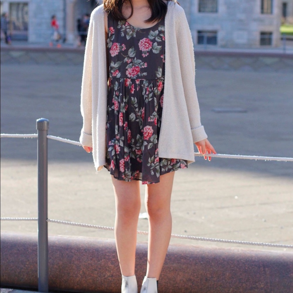 Urban Outfitters Box Fit Floral Dress